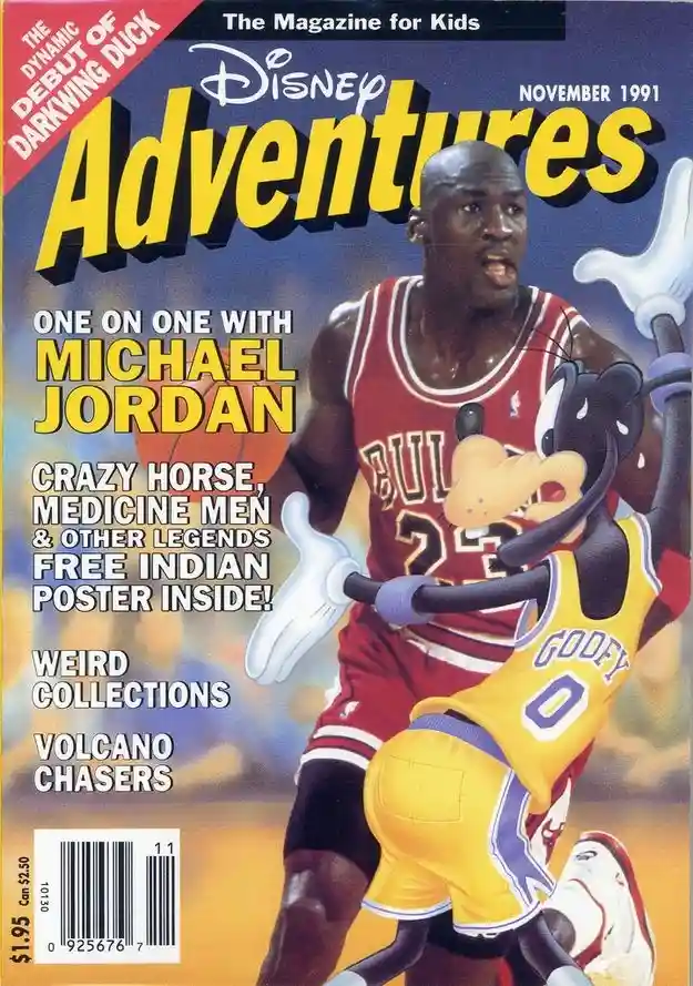Disney Adventures — capa de revista