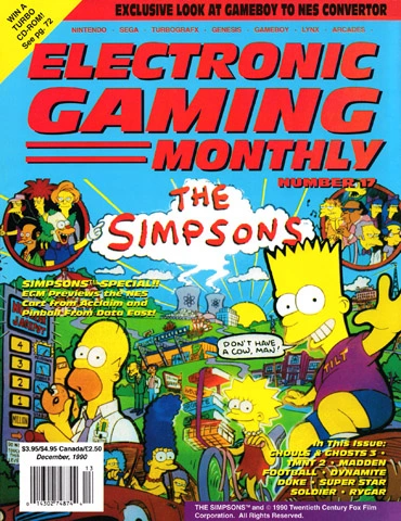 Electronic Gaming — capa de revista
