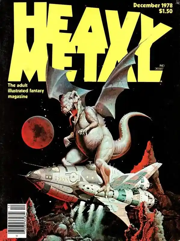 Heavy Metal — capa de revista