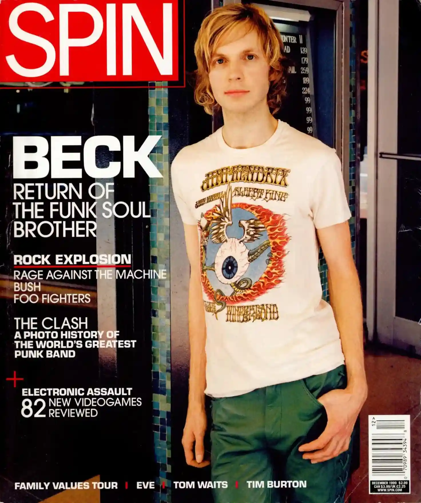 Spin — capa de revista