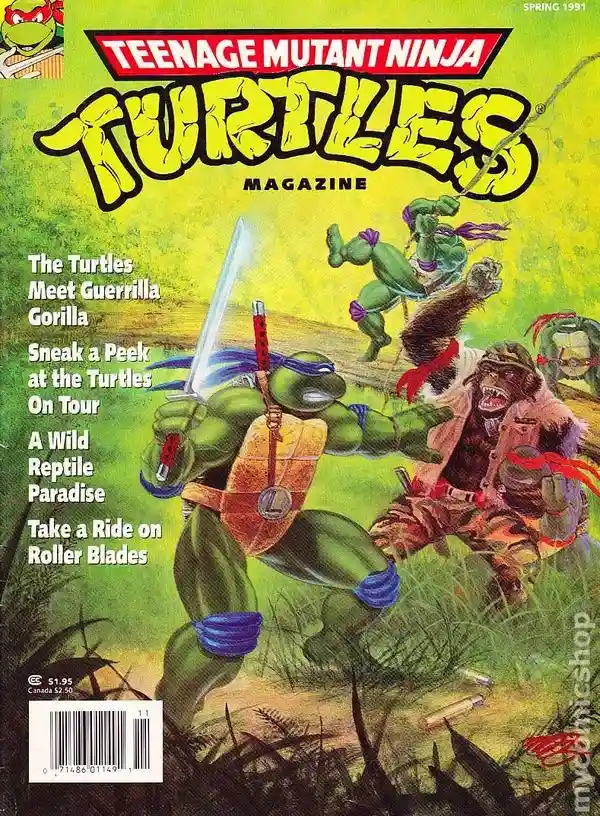 TMNT — capa de revista