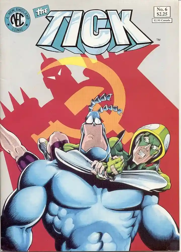 The Tick — capa de revista