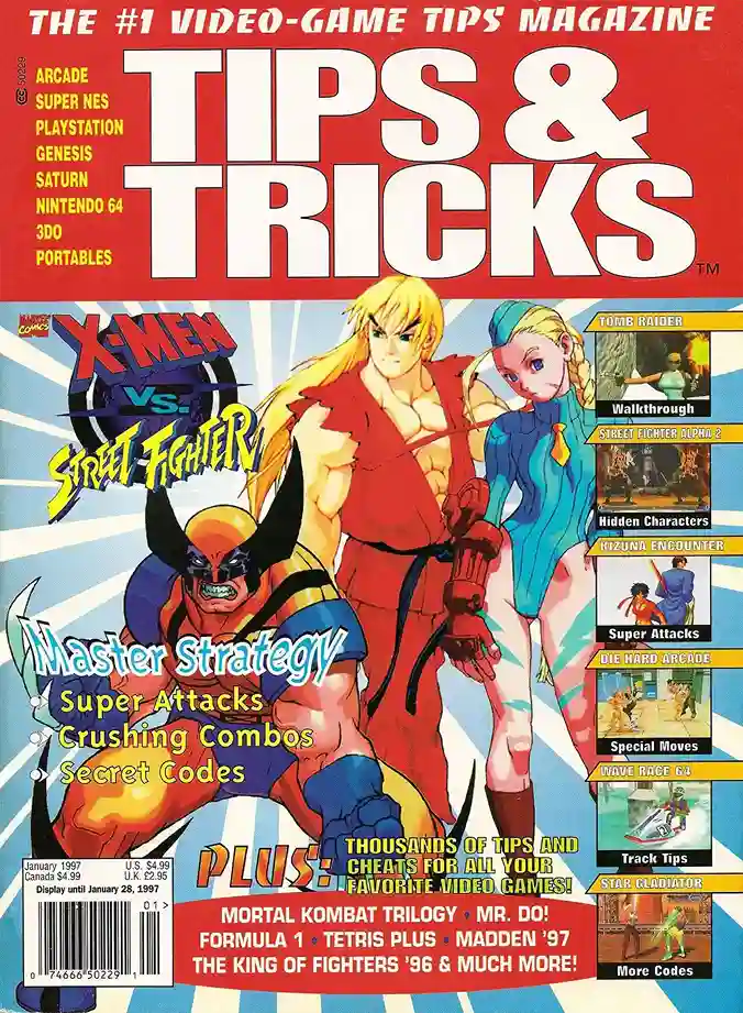 Tips & Tricks — capa de revista