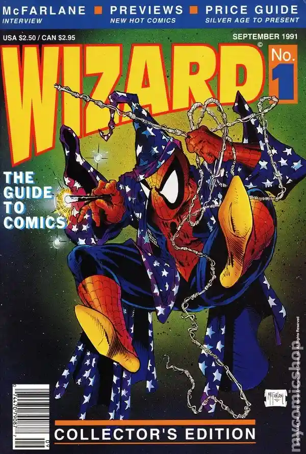 Wizard — capa de revista